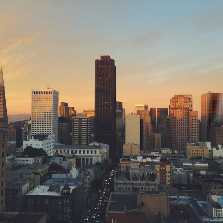 Sunset outdoors in Spain